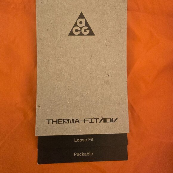 Nike ACG Therma-FIT ADV “Rope de Dope” Jacket DV0363-893 • Campfire Orange/Night - Picture 11 of 13